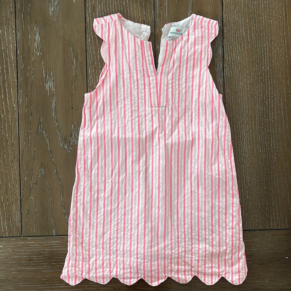 Vineyard Vines Pink Girls Dress 2T